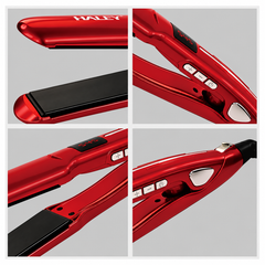 Placă de Îndreptat Părul HALEY HY-3023, 60W, Încălzire Rapidă, Modelare de Lungă Durată, Design Unic, Hair Straightener