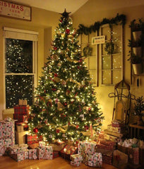 PROMOTIE IMBATABILA! Cu Doar 149 Lei In Loc De399 Ai:Brad artificial , 1.80 m, complet impodobit.cu suport metalic