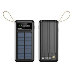 Baterie externa Solar KLGO KP-97 – 1000mAh, Încărcare Rapidă, Afișaj LED și Panou Solar Integrat