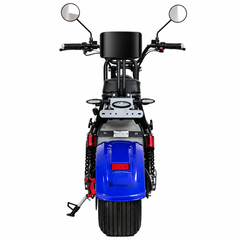 Scuter Electric 2 Persoane, Viteză Limitată 25 km/h – Fără Permis, Motor 1500W, Baterie 20Ah, Suspensie Hidraulică, COC Inclus