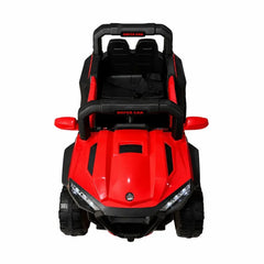 Mașină Electrică KIDOO pentru Copii 4x4 cu Telecomandă 2.4G, 12V, 2 Motoare 380, Faruri LED, Centură de Siguranță, Suspensie, MP3