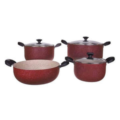 SET OALE antiaderent 7 piese GRANIT, 3 Straturi