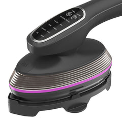 Aparat de Călcat Vertical și Orizontal cu Aburi HALEY® HY-6603, 2000W, Cap Rotativ la 90°, Panou de Control Tactil, Încălzire Rapidă în 20 Secunde, 3 Niveluri de Abur, Rezervor 120 ml, Funcție de Călcare Uscată (Copy)