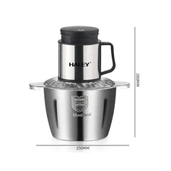Tocător Electric HALEY HY-1223, 800W, 5L, 6 Lame Inox, 2 Viteze