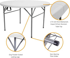 Set Evenimente AT PERFORMANCE® – Cort Pavilion 3x3m + Masă Pliantă rotunda 155x74 cm, Ideal pentru Nunți, Botezuri, Grătare și Târguri