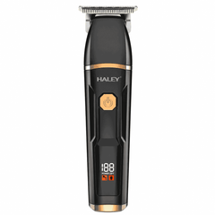Aparat Profesional De Tuns Și Contur Haley HY-4512, Lamă Din Oțel, Acumulator 1300 mAh, Autonomie 150 Min, Display LED, USB Type-C