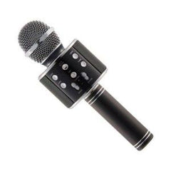 Microfon karaoke wireless 2X , cu boxa incorporata cadou chitara copii 3 si 6 ani