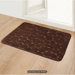 Covor baie, AT PERFORMANCE®, 100% poliester, 38X60 cm, maro