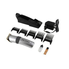 PROMOTIE IMBATABILA! Cu Doar 99 Lei In Loc De300 Ai: Aparat De Tuns Profesional Reincarcabila 10Piese,+Aparat de Conturat si Trimmer nas / urechi , Lame din Otel