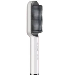 Perie electrica AT PERFORMANCE din ceramica pentru indreptat parul, temperatura reglabila, 5 trepte, max. 190 ° C, pe par uscat fara efect de electrizare