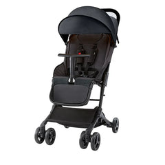 Cărucior copii pliabil AT PERFORMANCE® – Ultra compact, 5 kg, aluminiu, 6-36 luni, ideal pentru avion, negru