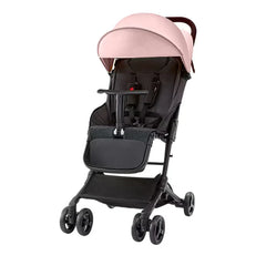Cărucior copii pliabil AT PERFORMANCE® – Ultra compact, 5 kg, aluminiu, 6-36 luni, ideal pentru avion, negru