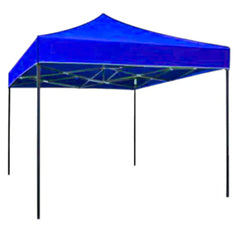 Cort tip Pavilion AT PERFORMANCE 3x3m Albastru, Verde, Alb, Rosu, Prelata Impermeabila, Pliabil, Structura Metalica Solida, Pentru Curte, Gradina, Evenimente