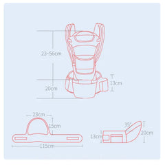 Marsupiu Multifunctional pentru bebelusi cu suport lombar, At Performance, Bumbac, 9 in 1, Varsta 0-36 luni, Verde