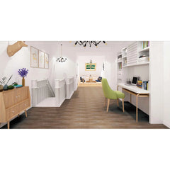 Set 36 Placi, De Pardoseala, AT PERFORMANCE®, durabil, autoadezive, PVC, 914.4mm x152.4mm, mm 5 m²/box, Maro lemnos