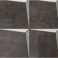 Set 10x Tapet Marmura, AT PERFORMANCE®, suprafata acoperire 1.8 mp, autoadeziv, waterproof, usor de montat, design modern, 30x60 cm, maro