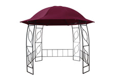 Metri Cort foisor rotund cadru metalic 3M H 2,6 M Curte, Gradina, Evenimente, pliabil !