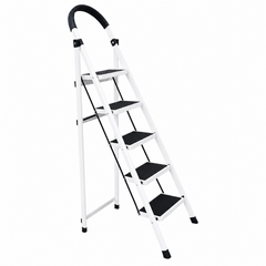 Scara Pliabila cu 3/4/5/6 Trepte Late, At Performance, Metalica, Maxim 150 Kg, Picioare Antialunecare