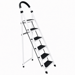 Scara Pliabila cu 3/4/5/6 Trepte Late, At Performance, Metalica, Maxim 150 Kg, Picioare Antialunecare