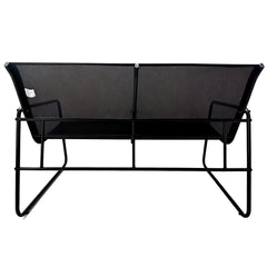 Set Mobilier Grădină AT PERFORMANCE® 4 Piese, Canapea 2 Locuri + 2 Fotolii + Măsuță, Cadru Metalic
