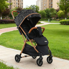 Cărucior pentru copii KIDDO 6607 pliabil, spătar reglabil, copertină mare, 0-36 luni, max. 22 kg