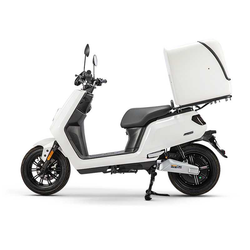 Scuter Electric N-Moto LX05-DELIVERY – Motor BOSCH 3000W, Autonomie 40-75 km, Dimensiuni 1940×720×1330mm, Greutate 90Kg, Viteză 45 km/h, 2× Baterii Litiu 60V, Carte Rar (CIV), COC & EEC, Ideal pentru Livrări + Tricou N-Moto