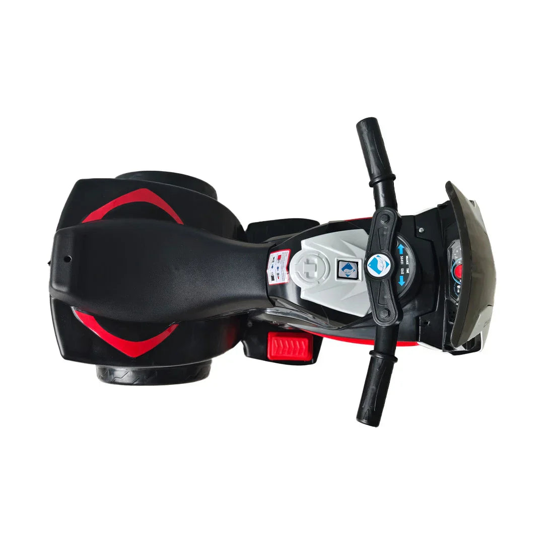 Motocicletă Electrică pentru Copii KI-0003, 6V, 2 Roți, Baterie Reîncărcabilă, 2-6 Ani