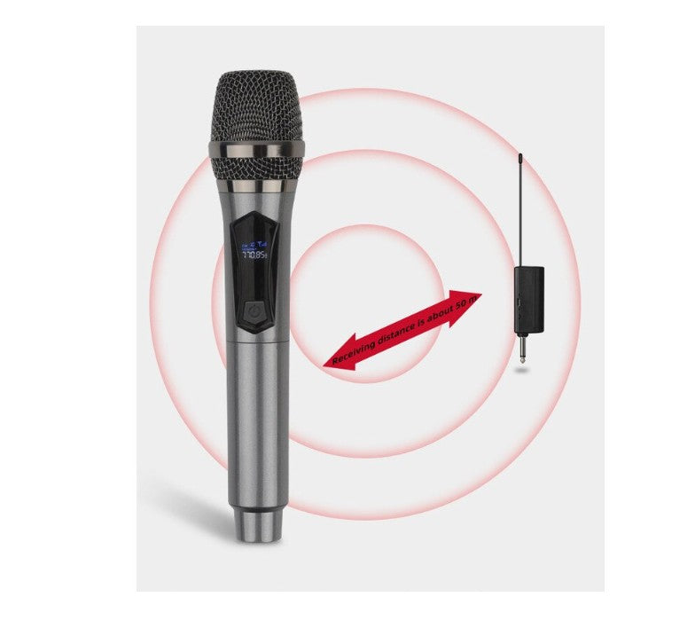 Microfon, Wireless, AT PERFORMANCE®, Pentru Karaoke, Negru