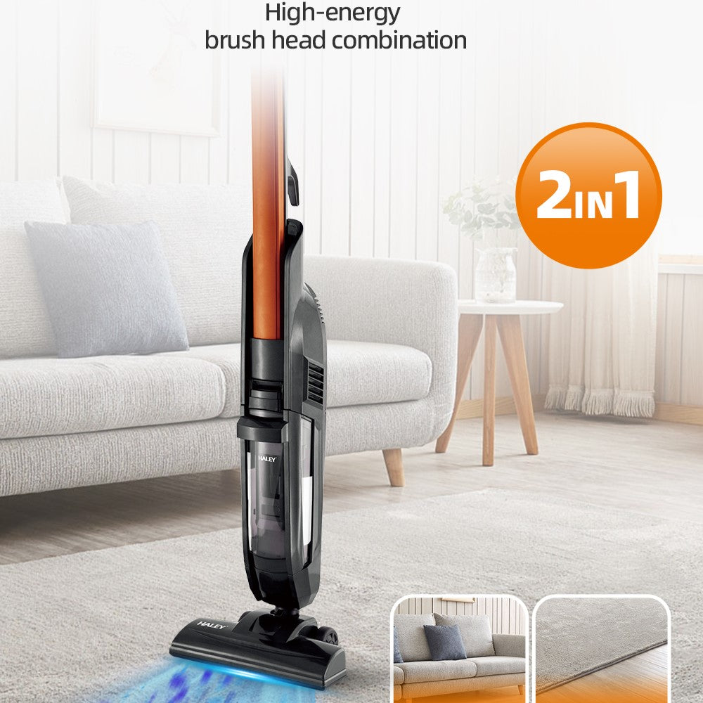 Aspirator Portabil  HALEY HY-1923 cu Motor Fara Perii, Putere de 800W, Cos de Praf Generos de 1L