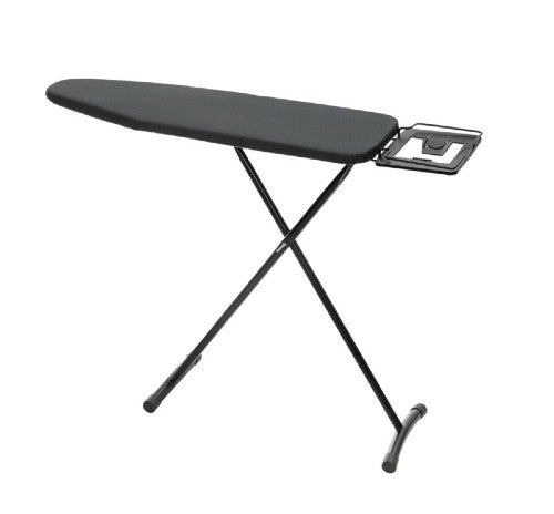 Masa De Calcat, Inaltime Reglabila, Suport Pentru Fier De Calcat, Capac Detasabil, 143X39cm, Gri
