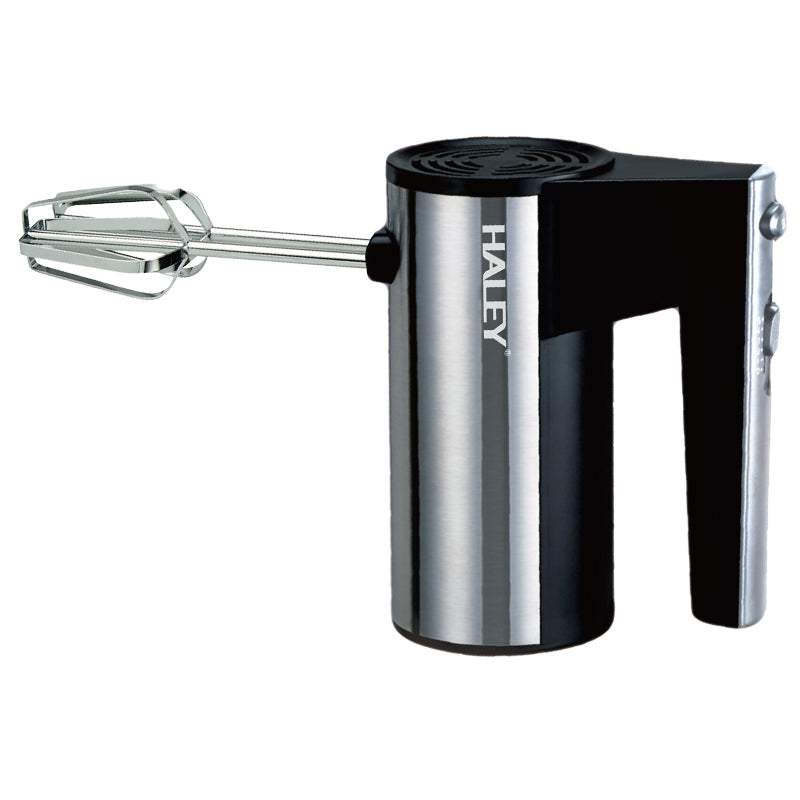 Mixer de Mână din Inox HALEY 500W – 5 viteze, silențios, motor puternic, accesorii incluse