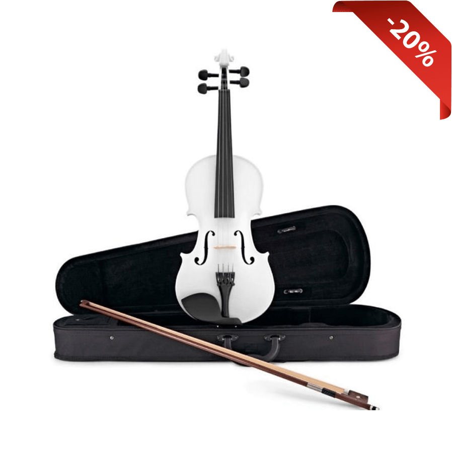 Vioara + Geanta ,Arcus ,Sacaz, marime 4/4 culori alb,negru