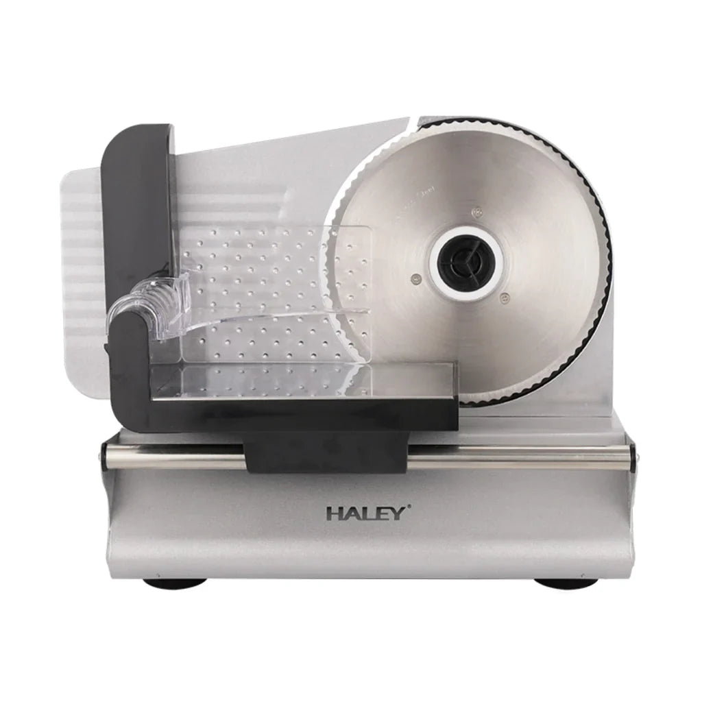 Feliator Electric Profesional HALEY HY-1328, 800W, Lamă Inox 190 mm, Grosime de Tăiere Reglabilă, pentru Carne, Mezeluri și Alimente