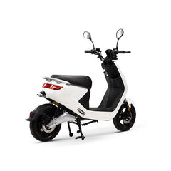 Scuter Electric N-Moto LX04 – Alb, Motor BOSCH 1440W, Autonomie 80 km, Viteză 25 km/h, Fără Permis, CIV, COC & EEC+ Cadou Tricou N-Moto