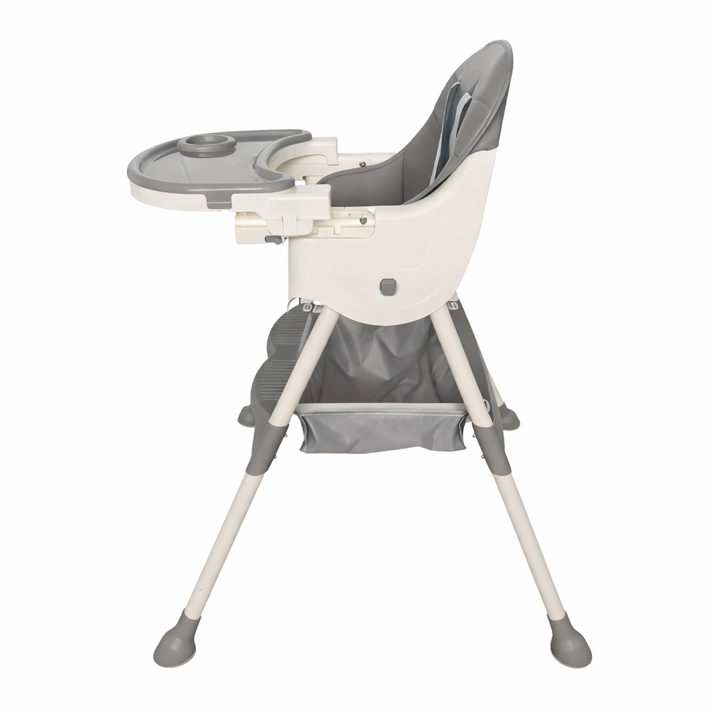 Scaun de masă pentru bebeluși KIDOO KD-44, Roz, cu centură de siguranță în 5 puncte