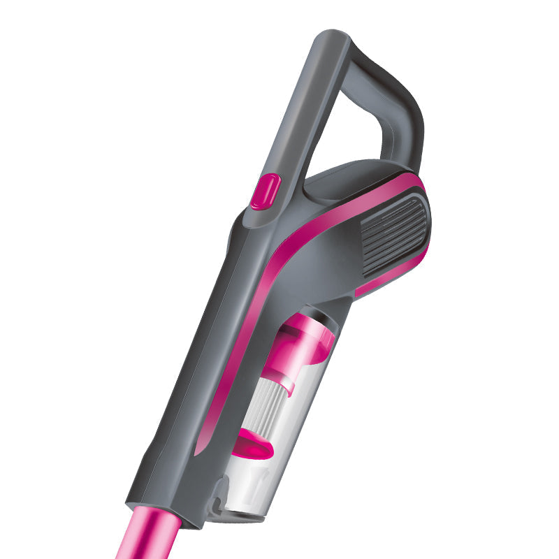 Aspirator HALEY cu băț , Aspirator pentru Covoare, de UZ Casnic, Compact, Puternic si Usor de Utilizat, Roz