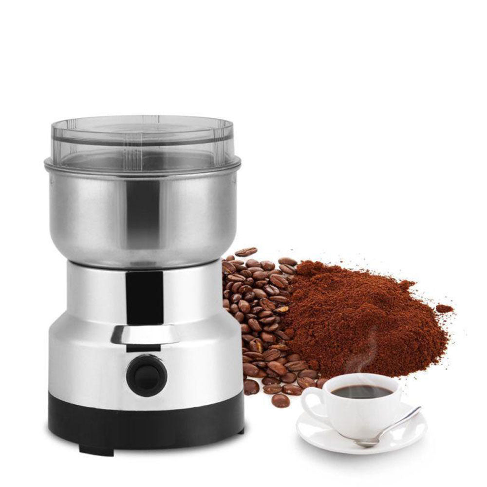 Espressor Automat HALEY, 1.8l, 850W, 20 bar, Argintiu/Negru Plus Rasnita electrica Cadou