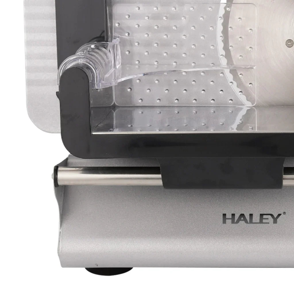 Feliator Electric Profesional HALEY HY-1328, 800W, Lamă Inox 190 mm, Grosime de Tăiere Reglabilă, pentru Carne, Mezeluri și Alimente