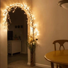 Instalatie tip creanga 144 LED-uri