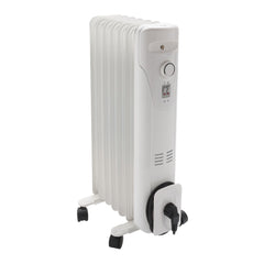 Radiator pe ulei , portabil, 1500 W, alb