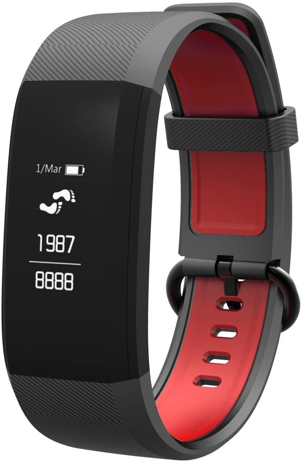 Bratara fitness Alta HR, Android/iOS, Large, Black Gunmetal rezistență la apa: IP67