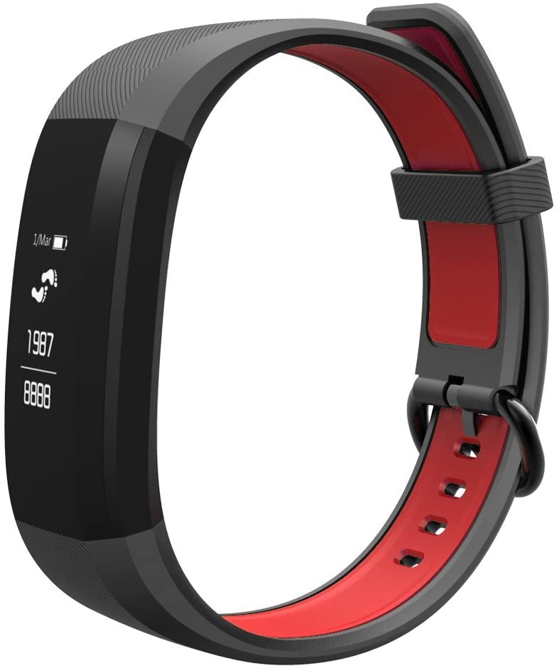 Bratara fitness Alta HR, Android/iOS, Large, Black Gunmetal rezistență la apa: IP67