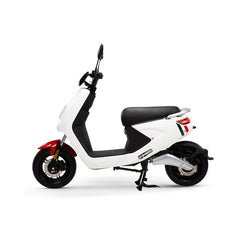 Scuter Electric N-Moto LX04 – Alb, Motor BOSCH 1440W, Autonomie 80 km, Viteză 25 km/h, Fără Permis, CIV, COC & EEC+ Cadou Tricou N-Moto