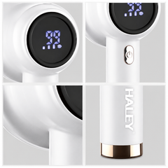 Aparat Electric De Îndepărtat Scame HALEY HY-125, Reîncărcabil, Motor 8500 RPM, 6 Lame Din Oțel Inoxidabil, Afișaj Digital, Protecție Triplă