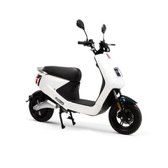 Scuter Electric N-Moto LX04 – Alb, Motor BOSCH 1440W, Autonomie 80 km, Viteză 25 km/h, Fără Permis, CIV, COC & EEC+ Cadou Tricou N-Moto