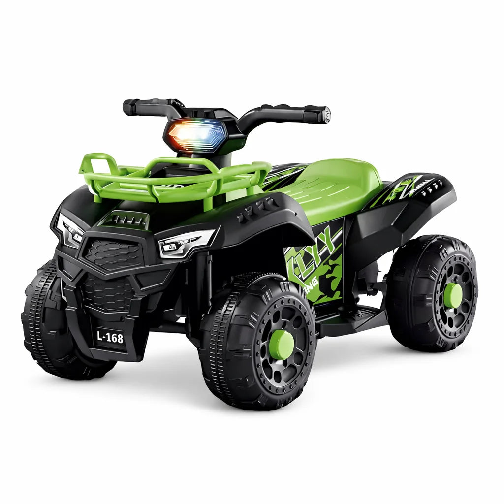 ATV Electric Copii KIDOO® L-168, 6V, 3–5 km/h, 3–8 ani – Distracție Off-Road, Sigur și Ușor de Utilizat