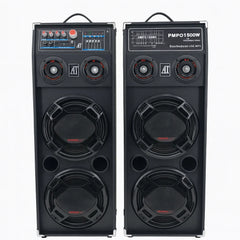 Boxe Profesionale AT Performance AT-2304, 1500W, Bluetooth, USB, FM, Microfon Wireless