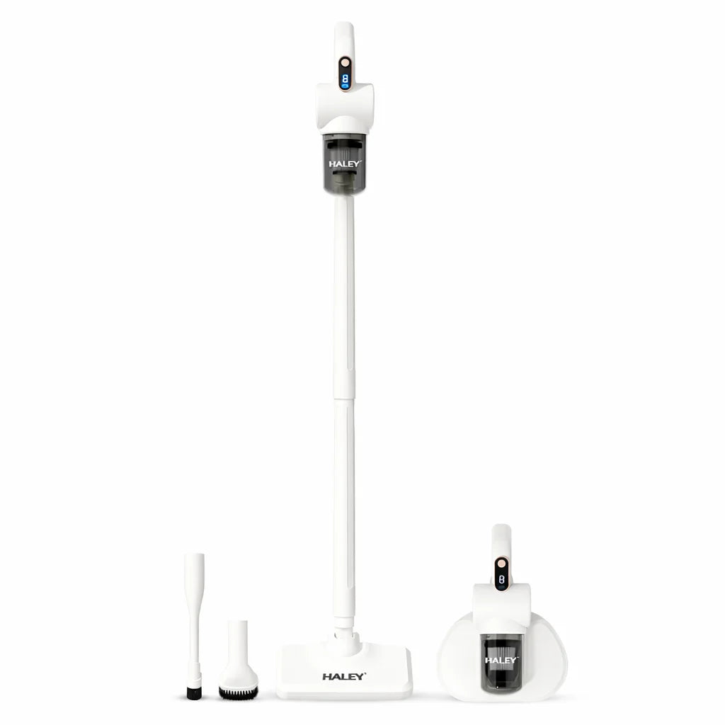 Aspirator Vertical HALEY HY-1934 2-în-1, 120W, Filtru HEPA, Ușor și Compact