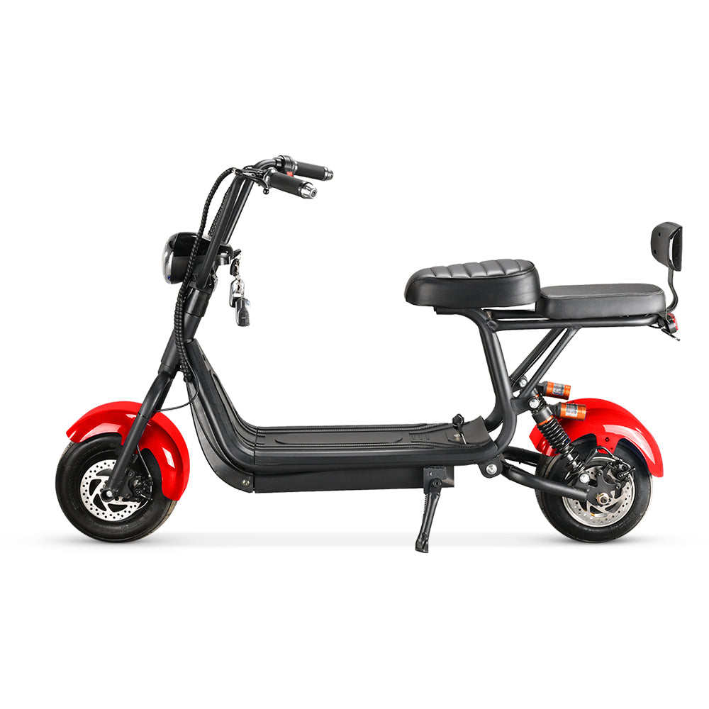 Mini Harley Electrică 800W 48V | Scuter Urban AT PERFORMANCE®, Autonomie 35 km, Se Conduce Fără Permis 25 km/h Dimensiuni 141 x 31 x 64 cm