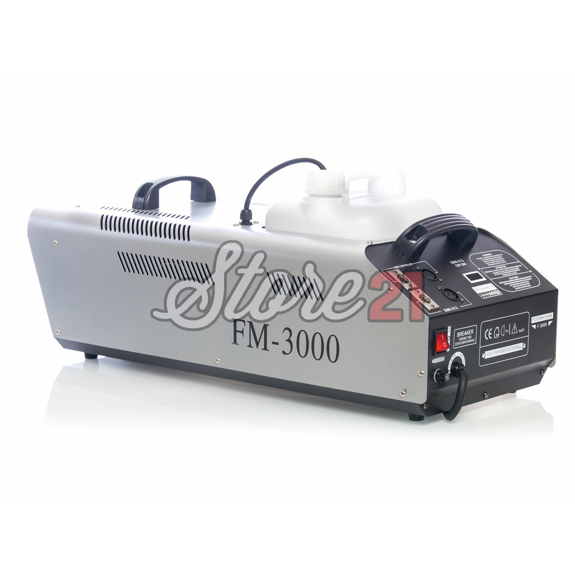Masina De Fum Profesional 3000 W,Telecomanda,Control DMX